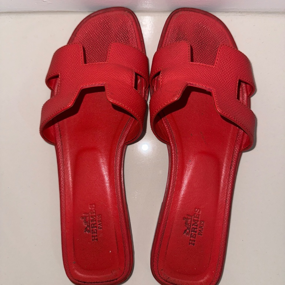 Hermes oran sandals